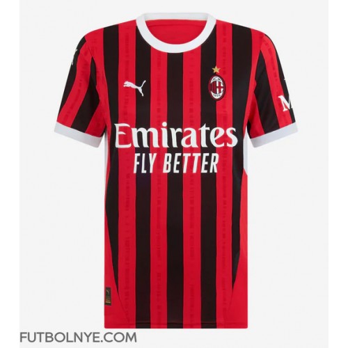 Camiseta AC Milan Primera Equipación para mujer 2024-25 manga corta